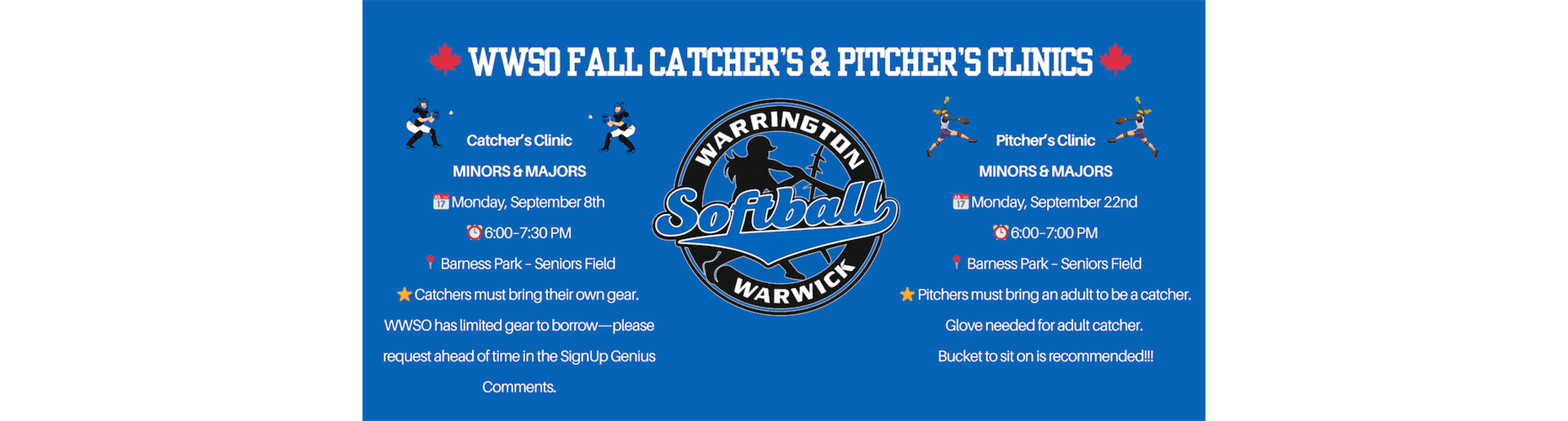 WWSO FALL PITCHER'S & CATCHER'S CLINIC