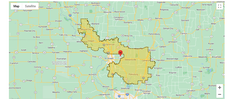 Boundary Map For District Eligelbility