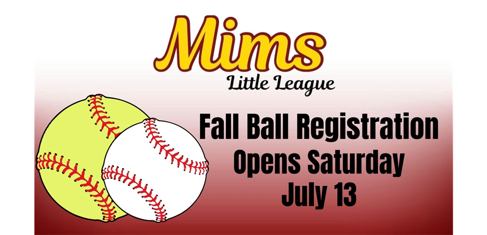 Fall Registration