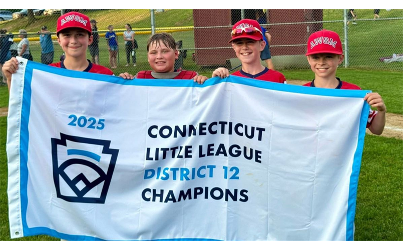 Connecticut Little League District 12 Champions! 