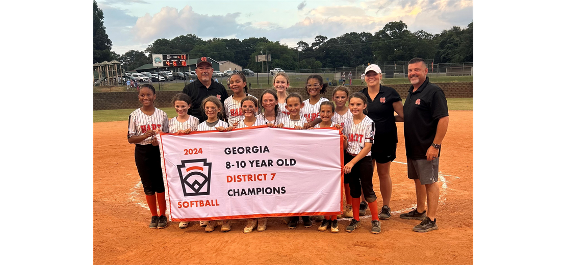 2024 Minor Softball District Champions