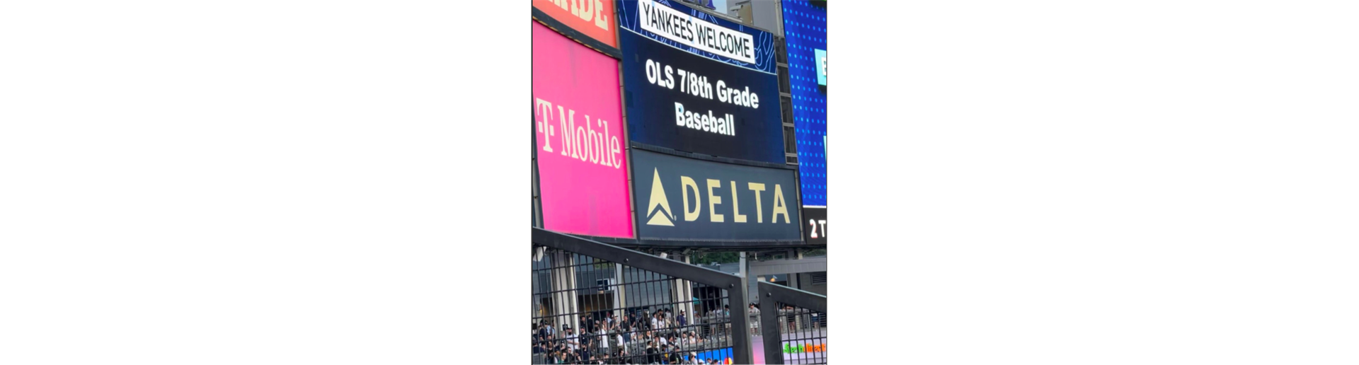 OLS Baseball welcomed by Yankee Stadium