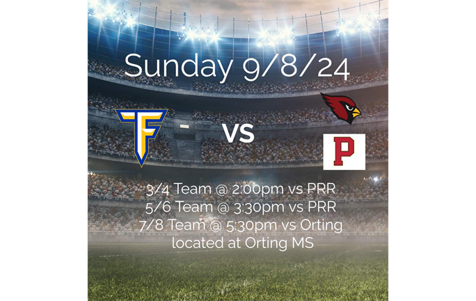 2nd FJF Game of the Season 9/8/2024