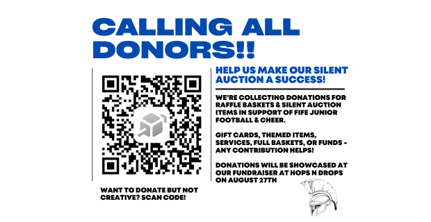 Calling All Donors!