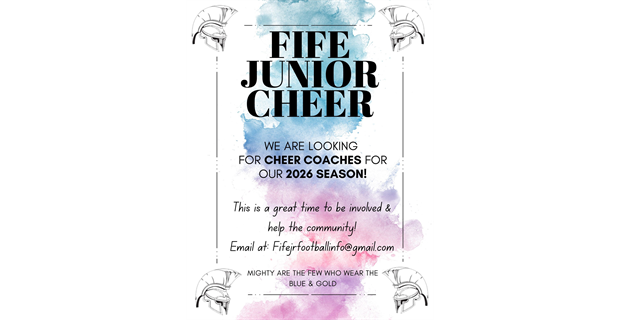 VOLUNTEER CHEER COACHES NEEDED!