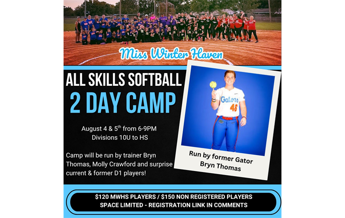 MWHSxGATORBALL 2 Day Camp