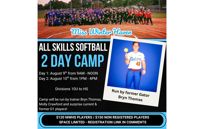 MWHSxGATORBALL 2 Day Camp