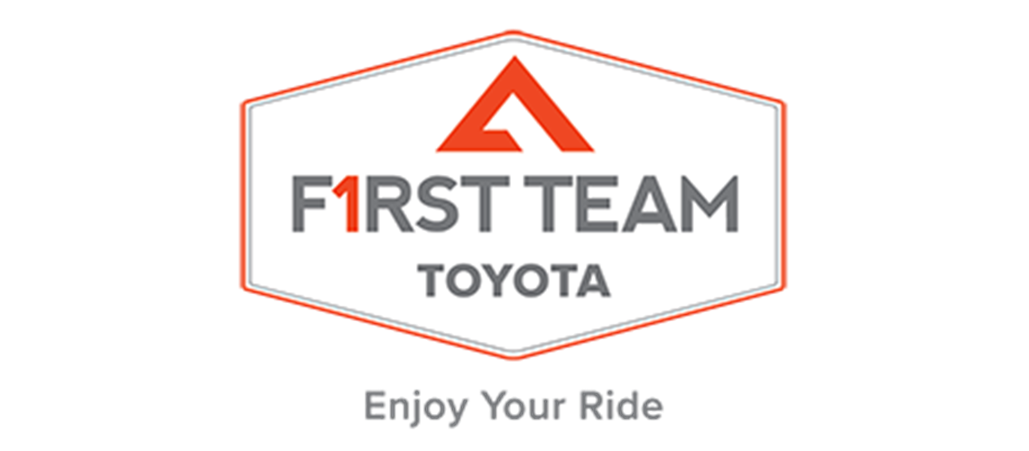 Special Thanks to Our Sponsor, First Team Toyota