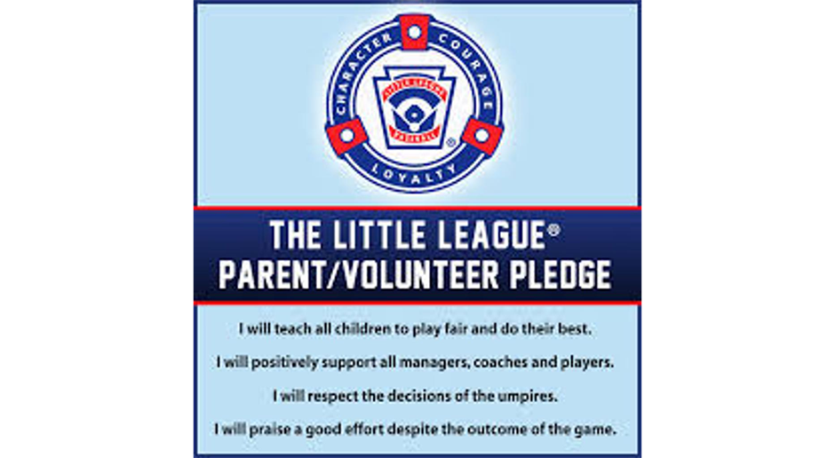 Parent/volunteer pledge 