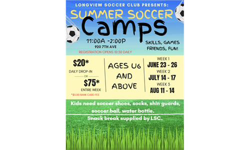 Summer 2025 soccer camps