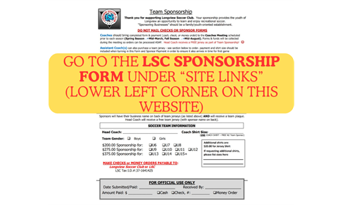 Sponsorships