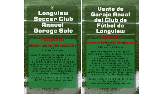 Annual Sale/Garaje Anual