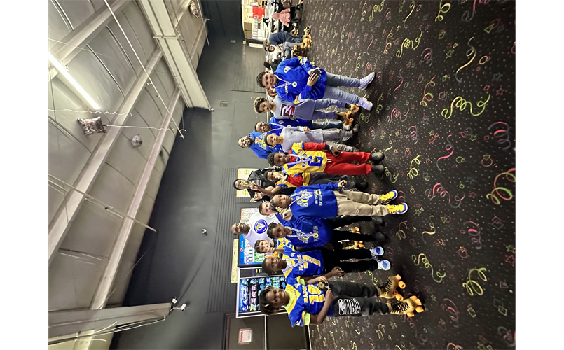 23’ 9U at end of year party 