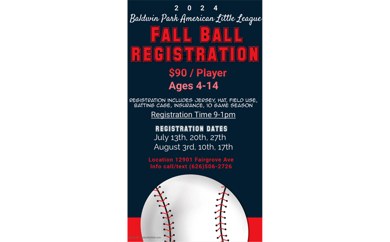 FALL BALL REGISTRATION 