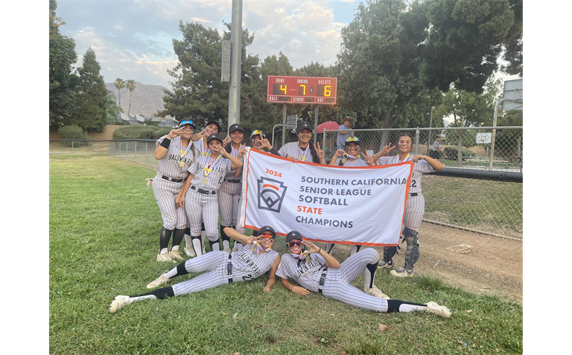 SENIOR SOFTBALL STATE CHAMPIONS