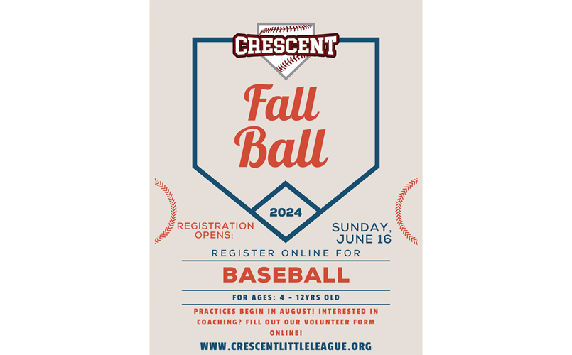 Fall Ball Registration 2024