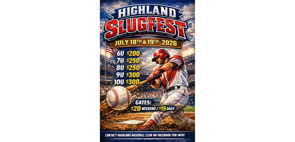 2026 Highland Slugfest Registration is Live!!