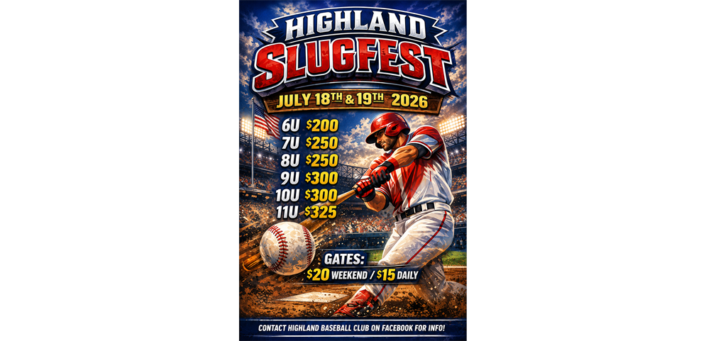 2026 Highland Slugfest Registration is Live!!