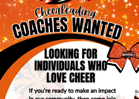 Cheerleading Coaches Wanted