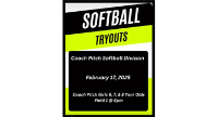 Softball Coach Pitch Tryouts