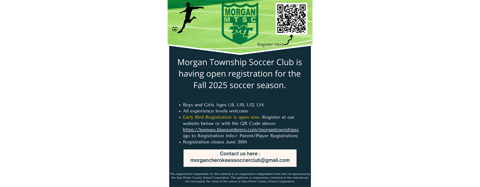 2025 Fall Soccer Season Updates