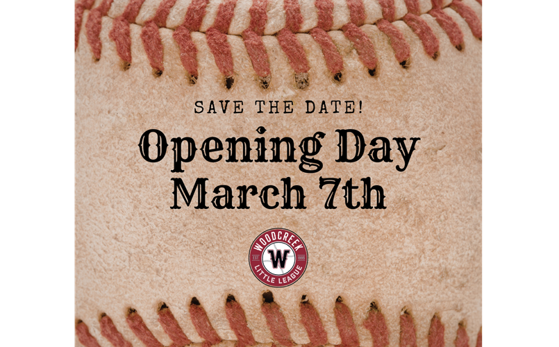 Save the Date! Opening Day 2026