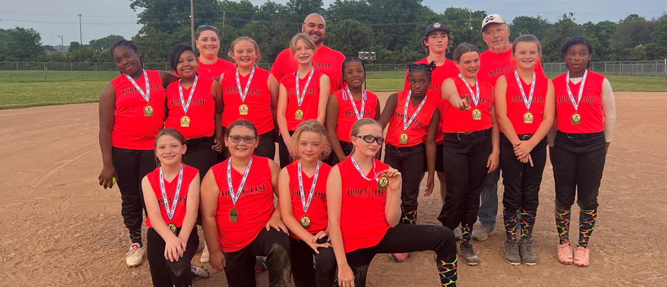 2023 1st place 9-10U - Adrenaline