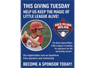 This Giving Tuesday, Help Us Keep the Magic of Little League Alive!