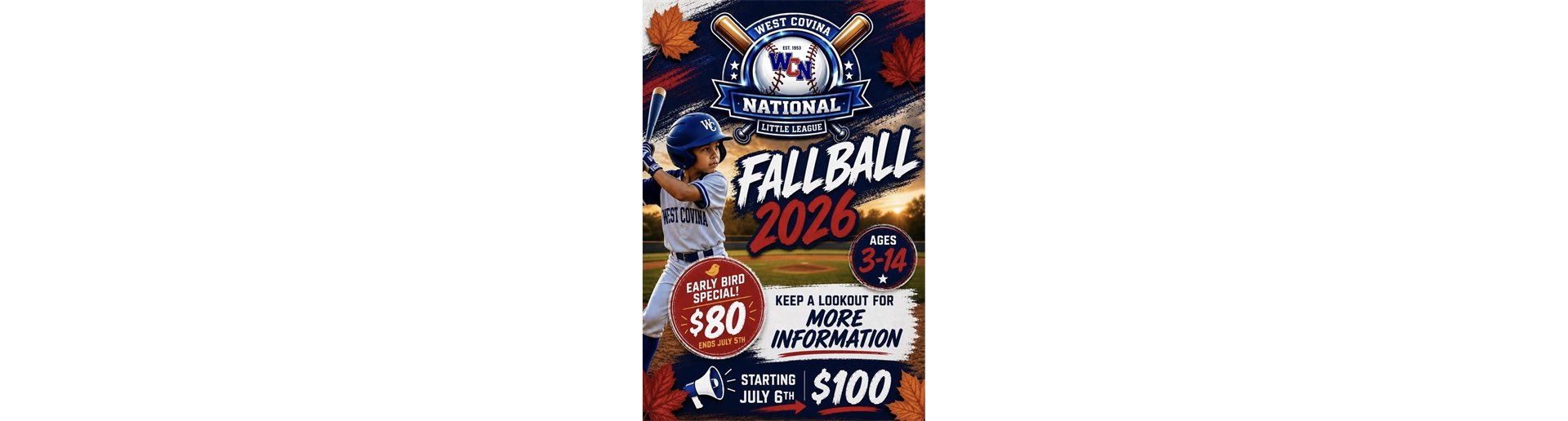 Fall Ball Sign Up 2026