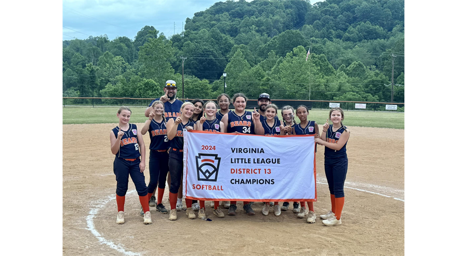 2024 Major Softball - District 13 Champions