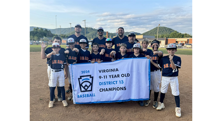 2024 9/10/11 Baseball - Virginia District 13 Champions