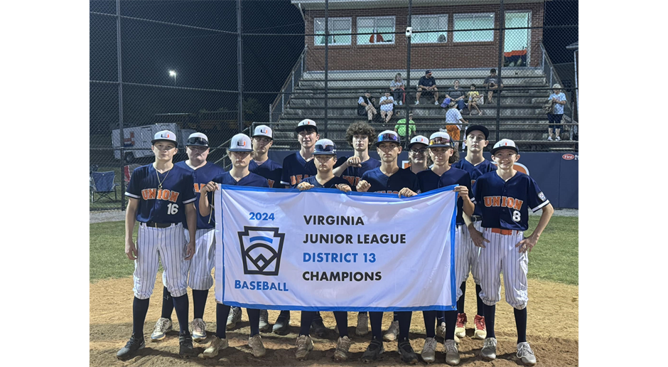 2024 Jr League Baseball - Virginia District 13 Champions