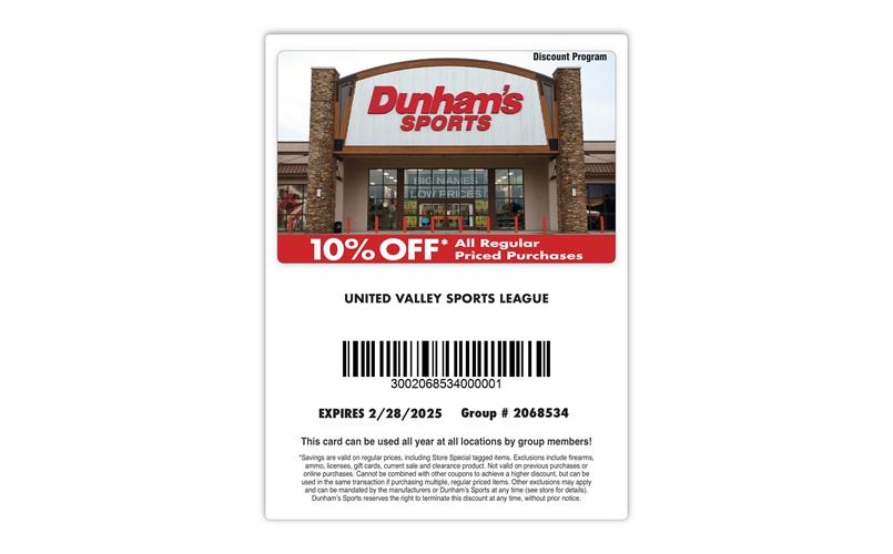 Dunham's discount