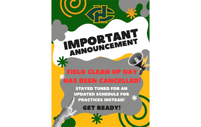 Practices Instead of Field Clean Up!