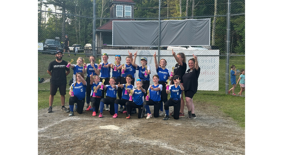 Waldo County Youth Softball 2024 Champions - Smurfs