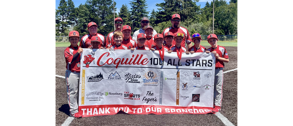 Thank You Sponsors For 2024 10U All Stars Team 