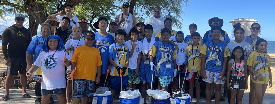 Beach clean up