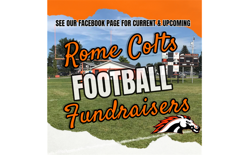 HELP SUPPORT ROME COLTS FOOTBALL