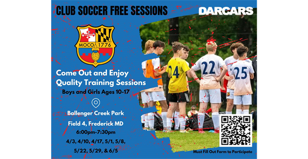 FREE SOCCER SESSIONS 