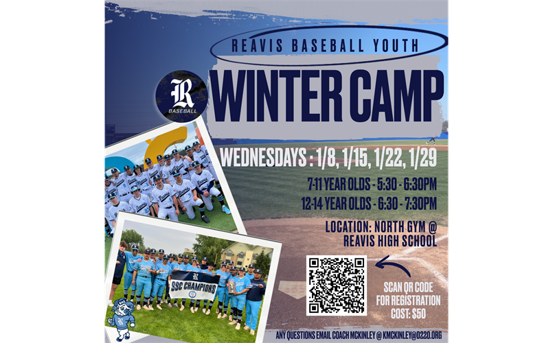 Reavis Baseball Winter Camp