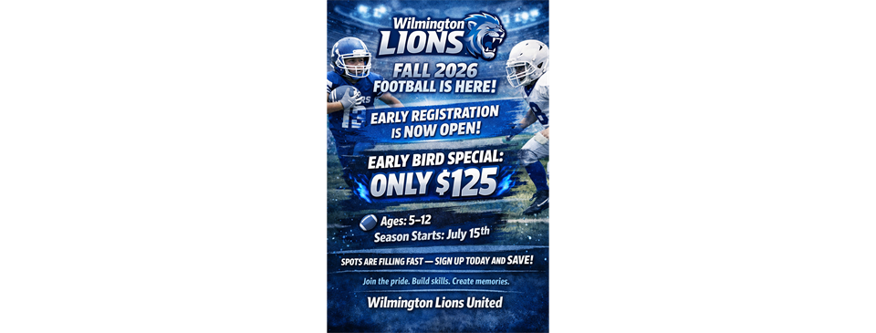 2026 Football and Cheer sign up