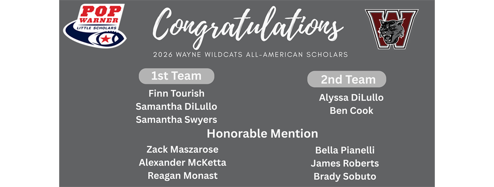 Congratulations All-American Scholars!