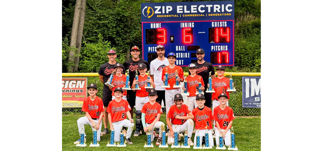 Congrats to East Side’s 2025 Majors Champions Orioles!