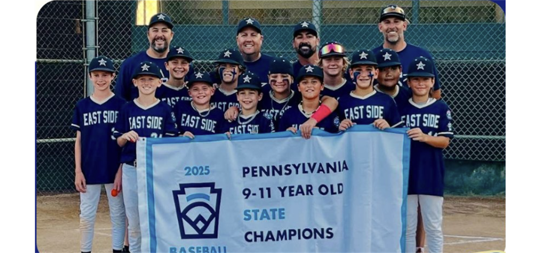 2025 ESLL 11U State Champions!!