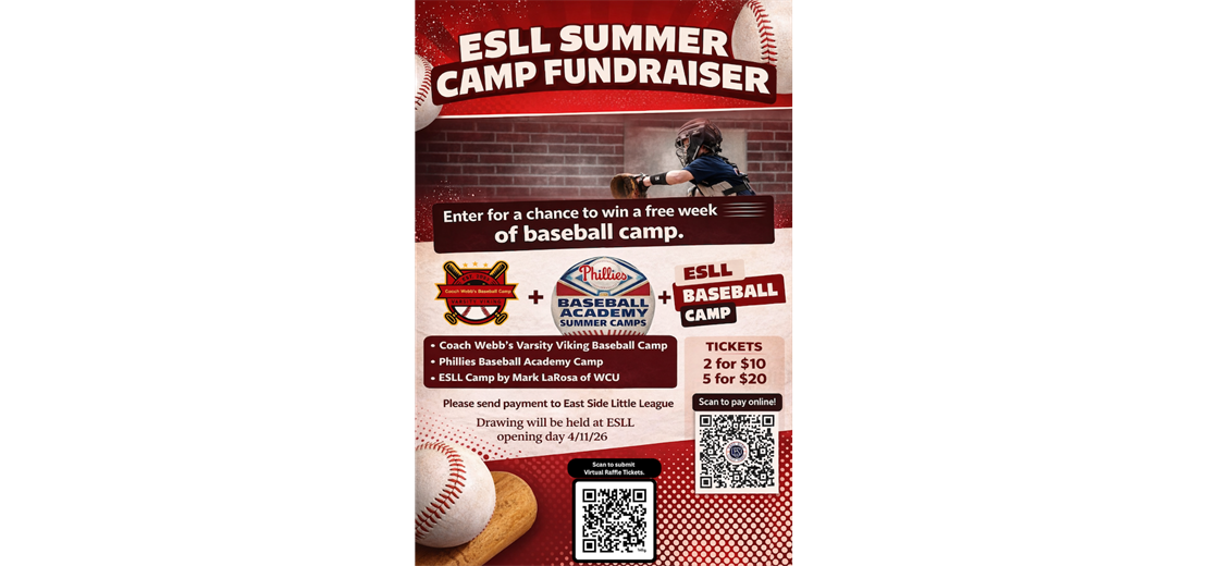 ESLL Summer Camp Raffle