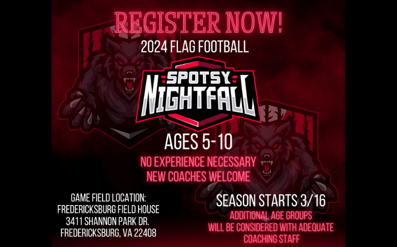 2024 Flag Football Registration Open!