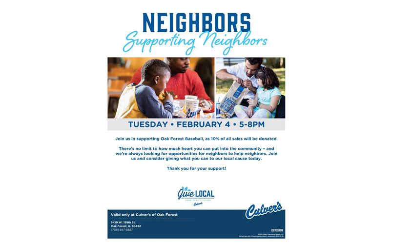 Culver's Fundraiser