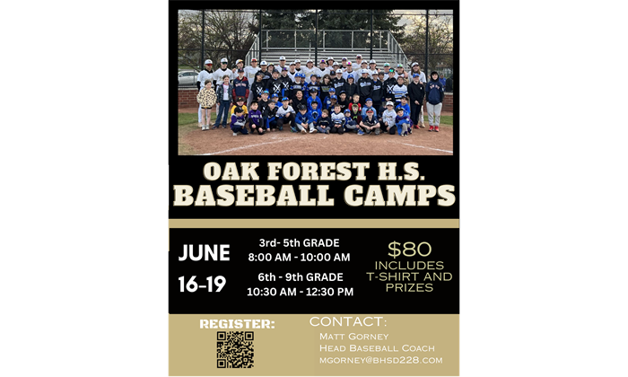 Summer Baseball Camps at OFHS 