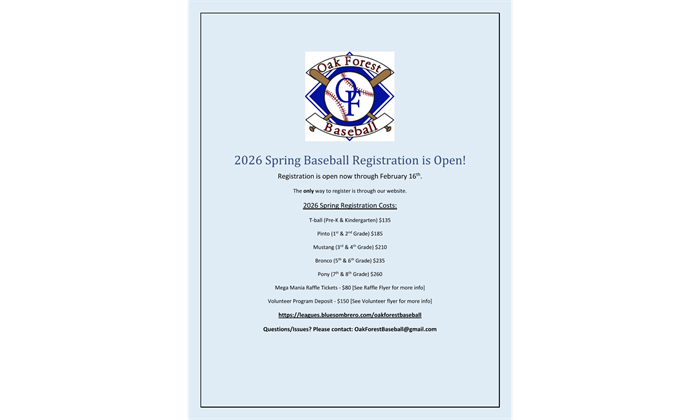 2026 Registration is Open!