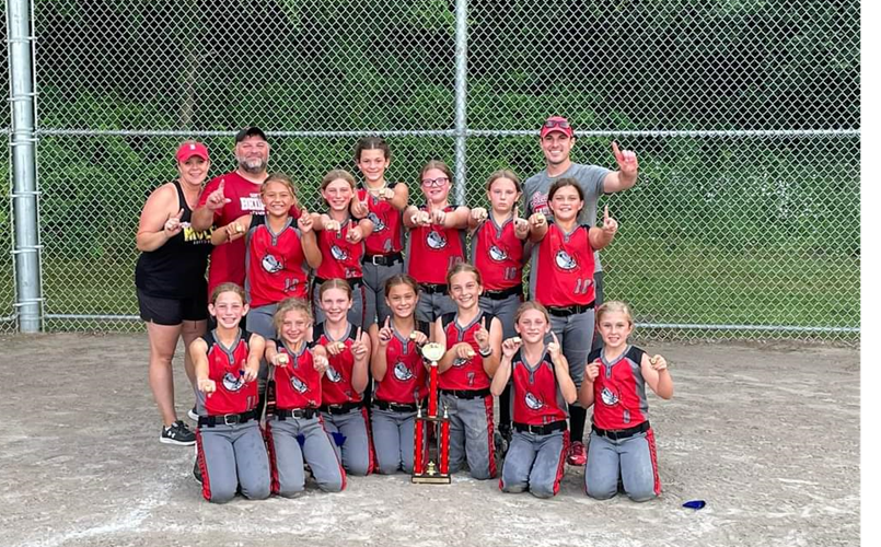 Lady Mules 10U Jaworski Pirates Fastpitch Mid Summer Classic Champions 2023